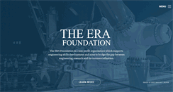 Desktop Screenshot of erafoundation.org