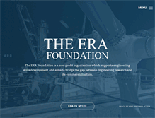 Tablet Screenshot of erafoundation.org